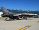 First flight for new F-16 paint job at Aviano