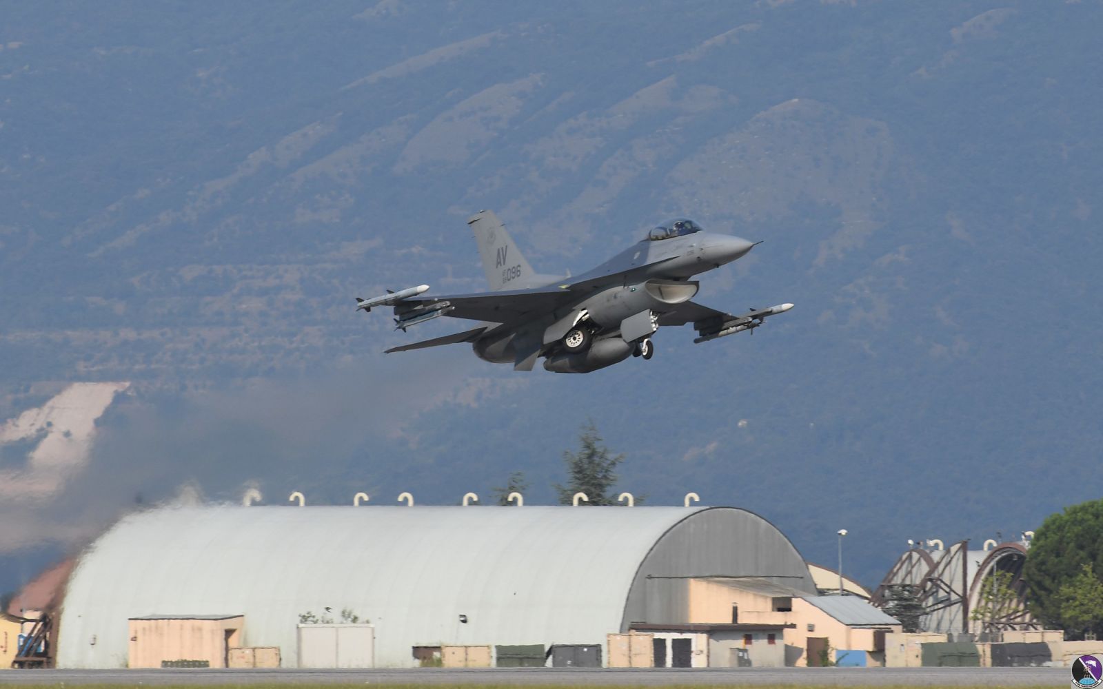 510th FS F-16s takeoff for Black Sea Ops